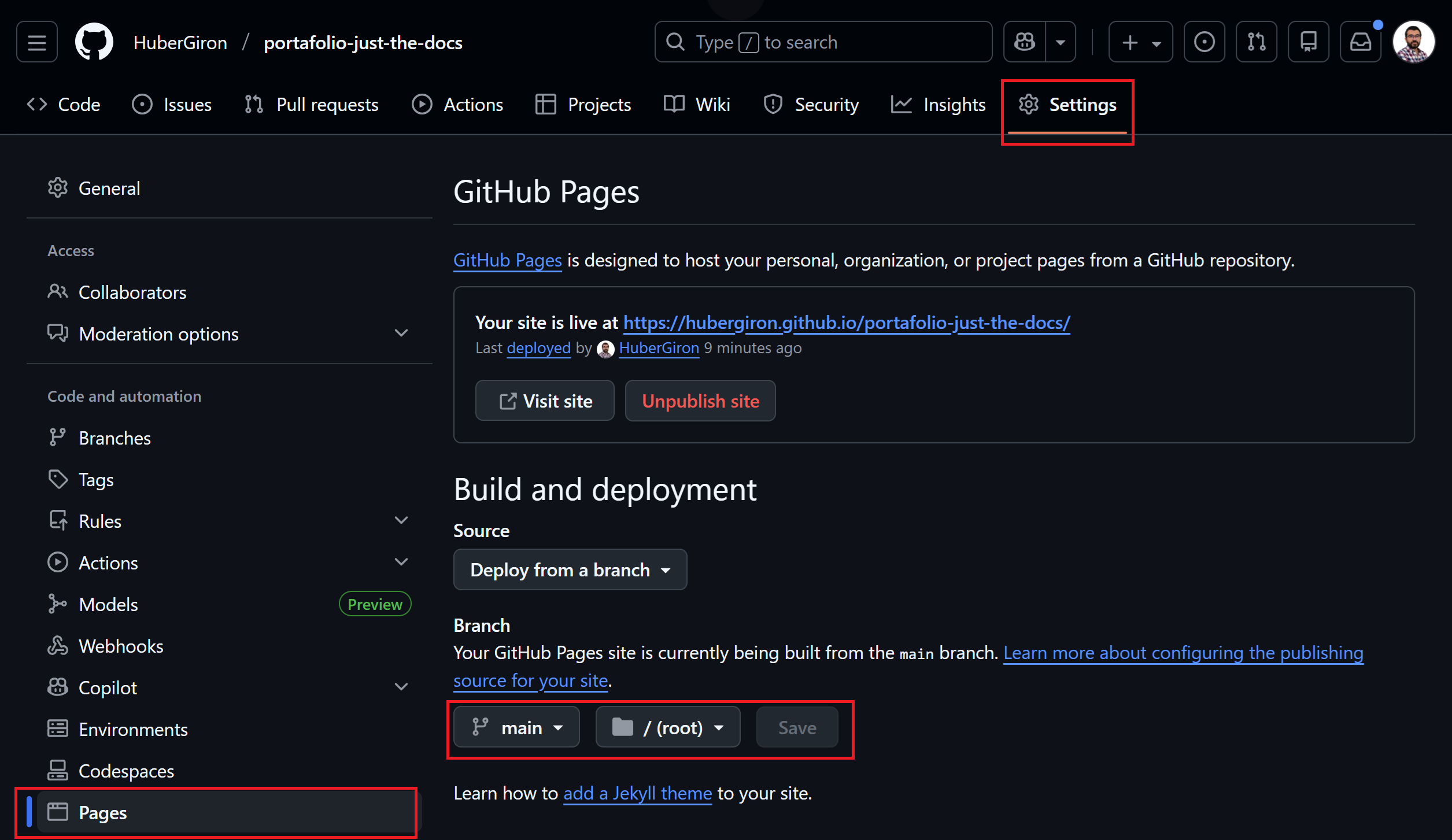 Github Pages Publicar en GitHub Pages | WearablesCRBM